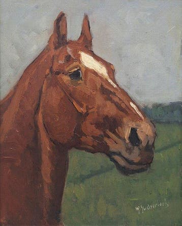 G. J. Overbeek (1882-1947) - **NO RESERVE** Paardenhoofd