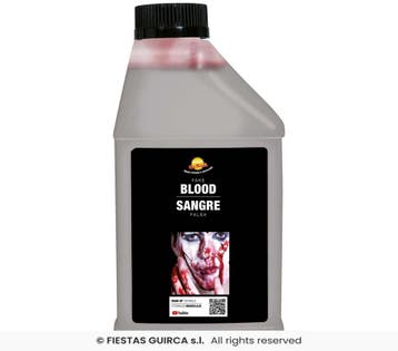 Fles nep bloed 450ml, Ophalen of Verzenden, Nieuw