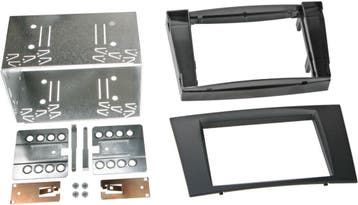 2-DIN Paneel Mercedes Benz E-klasse/ CLS - Kl: Zwart, Verzenden, Nieuw