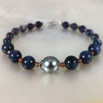 Zonder minimumprijs - Armband Zilver Parel - Hessoniet -, Nieuw