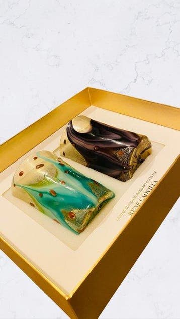 diego vio - Drinkservies - Muranoglas - BEPERKTE EDITIE, Antiek en Kunst, Antiek | Glas en Kristal