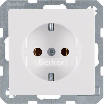 Hager Berker Q.1/Q.3 Wandcontactdoos (WCD Schakelmateriaal), Verzenden, Nieuw, Overige typen