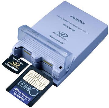Fujifilm Kaartlezer USB voor xD- en SmartMedia-kaarten (DPC-, Verzenden, Nieuw