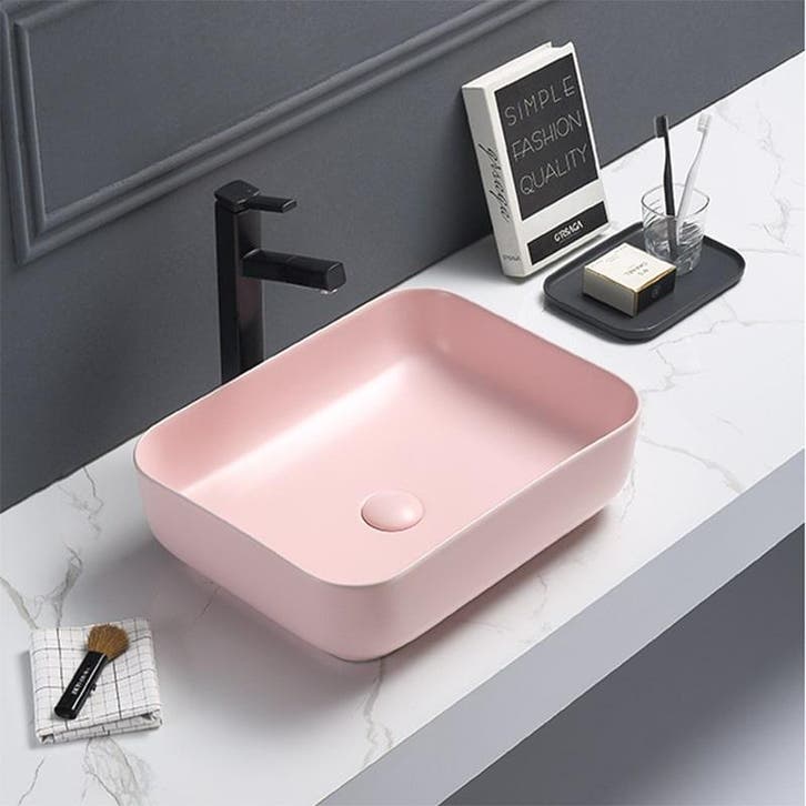 Sani Royal Waskom Minerva Color Line Pastel Roze, Doe-het-zelf en Verbouw, Sanitair