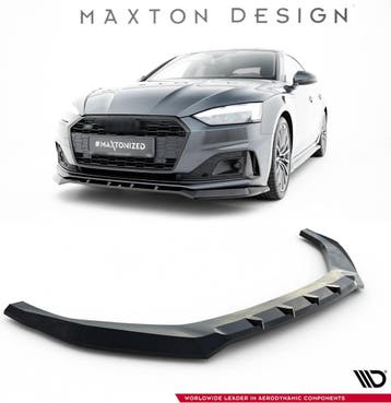 Front splitter V.2 voor Audi A5 F5 Standaard Facelift, Ophalen of Verzenden