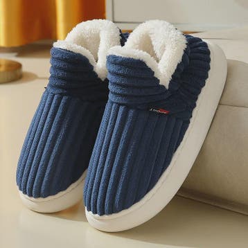 Herenslippers Winter Laarzen - Zachte Pluche & Katoen, Warm, Verzenden, Nieuw