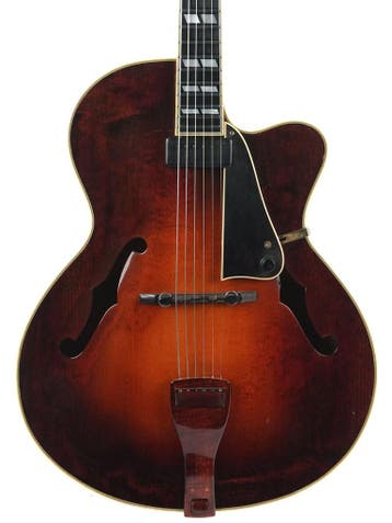 Blazer AS17 L5 Style Archtop Sunburst 1993 (Instrument), Ophalen of Verzenden, Zo goed als nieuw, Hollow body