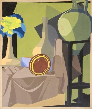 École Européene (c. 1960) - Paysage dIntérieur