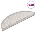 vidaXL Trapmatten zelfklevend Sisal-Look 30 st 56x17x3 cm, Verzenden, Nieuw