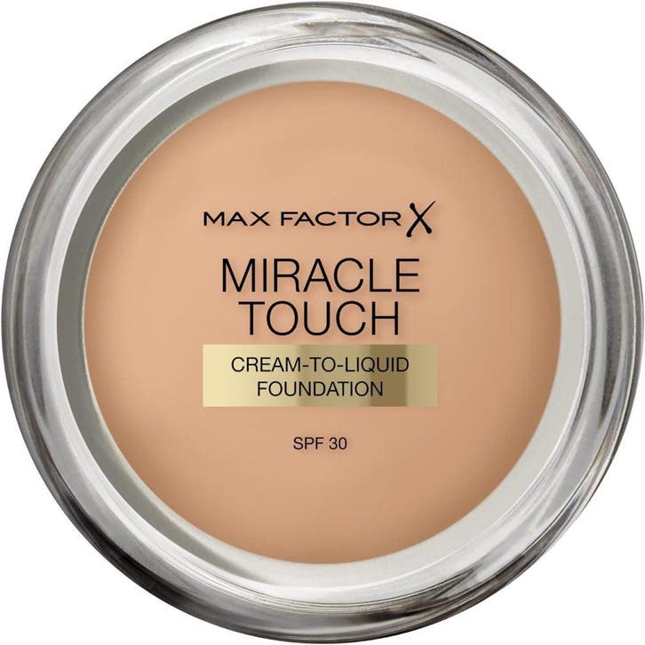 Max Factor - Miracle Touch Foundation - 097 Toasted Almond, Sieraden, Tassen en Uiterlijk, Uiterlijk | Cosmetica en Make-up, Gehele gezicht