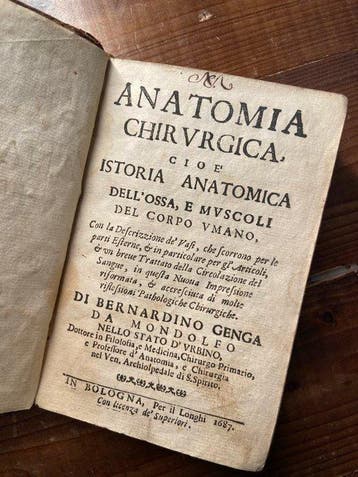 Bernardino Genga - Anatomia chirvrgica cioè istoria