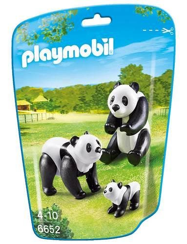 Playmobil Pandafamilie met Baby - 6652 (Nieuw), Kinderen en Baby's, Speelgoed | Playmobil, Nieuw, Verzenden