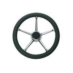 Stuurwiel T17B/35 Zwart RVS 35cm, Ophalen of Verzenden, Nieuw