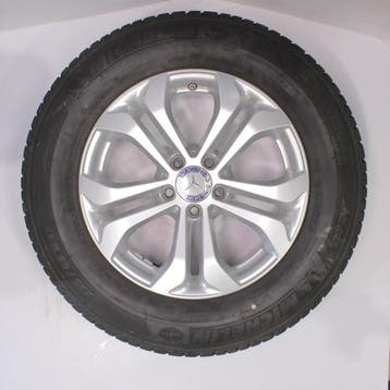 Mercedes GLC X253 17 inch velgen + Winterbanden Michelin Ori, Gebruikt, Velg(en), 17 inch, Winterbanden