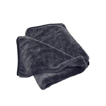 Droogdoek Badkamer - 80x60 cm - Grijs - Microvezeldoek -, Verzenden