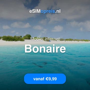 eSIM Bonaire - Mobiel internet vanaf €9,99, Verzenden, Nieuw, Prepaidkaart