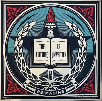 Shepard Fairey (OBEY) (1970) - Reimagine