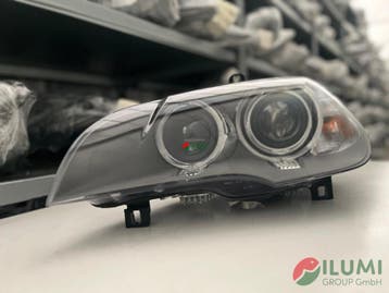 BMW X5 E70 XENON KOPLAMP RECHTS LINKS KPL 7240787, Auto-onderdelen, Verzenden, Gebruikt, BMW