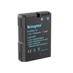 KingMa Accu voor Nikon EN-EL14 - 1030mAh (Nieuw), Verzenden, Nieuw