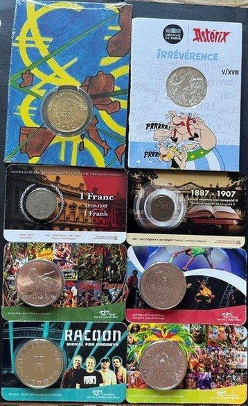 Europa. Various Denominations Various Years (8 stuks)