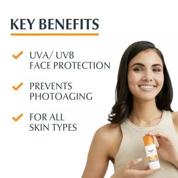 Eucerin Sun Photoaging Control Fluid SPF50+ (Zonnebrand), Verzenden, Nieuw