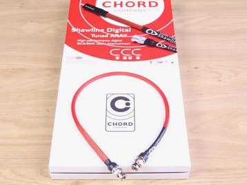 Chord Company Shawline digital audio interconnect BNC 0,5 me, Ophalen of Verzenden, Gebruikt, Overige kabels