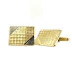 Gouden vintage manchetknopen 14 krt, Verzamelen, Ophalen of Verzenden, Nieuw