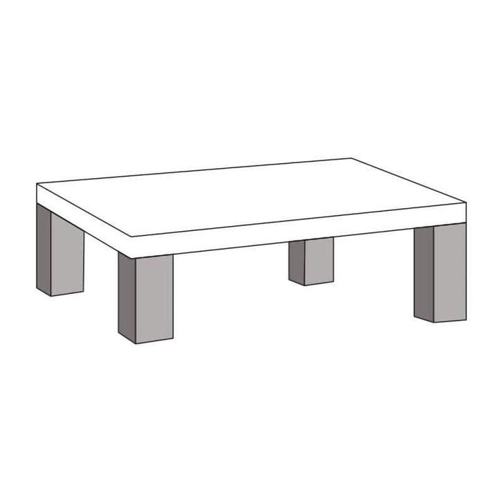 Hoektafel HT2-L Lageland - hoektafels, Huis en Inrichting, Tafels | Bijzettafels, Nieuw, Overige materialen