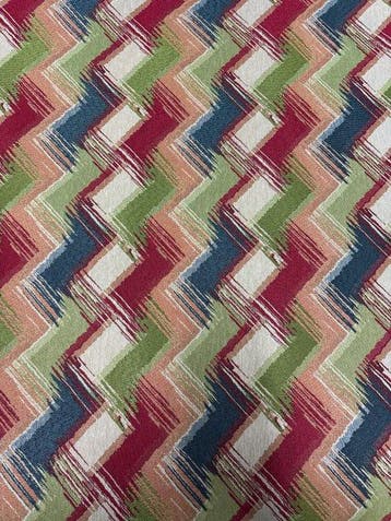 Stof Gobelinbekleding, exclusief ontwerp, zigzag,