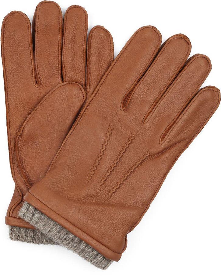 Suitable Handschoen Leer Camel maat 9.5 Heren, Kleding | Heren, Mutsen, Sjaals en Handschoenen, Nieuw, Verzenden