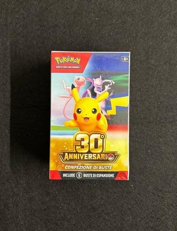 Pokémon - 1 Booster bundle - 30Th anniversario - Mega, Hobby en Vrije tijd, Nieuw