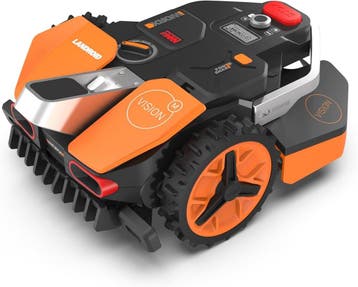 Automatische Gazonmaaier 550m | 60% Korting, Gebruikt, Bestuurbaar via app, WORX, Ophalen of Verzenden