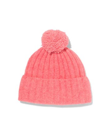 HEMA Kindermuts pompon roze, Verzenden, Nieuw