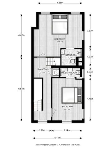 Te huur: Appartement Koopvaardersplantsoen in Amsterdam, Noord-Holland, Appartement, Amsterdam