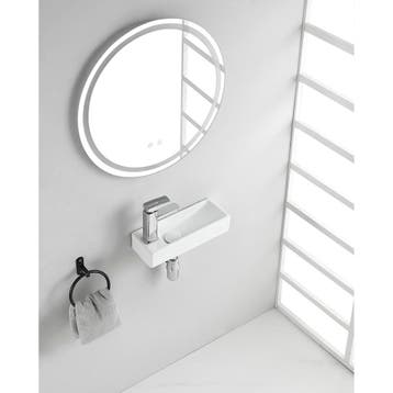 Wiesbaden Trim - Mini Fontein - Links - 38x14x8cm - Keramiek, Ophalen of Verzenden, Nieuw