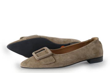 Babouche Ballerinas in maat 38 Beige, Verzenden, Beige, Ballerina's, Babouche