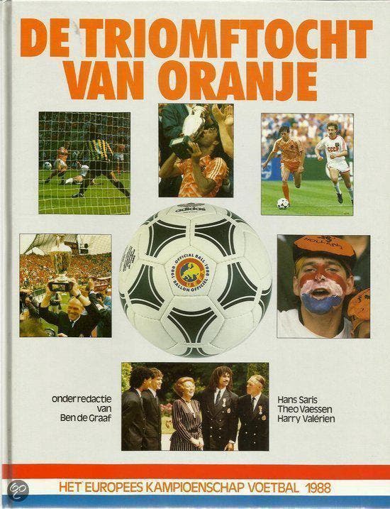 Triomftocht van oranje - de Graaf, Boeken, Sportboeken, Gelezen, Verzenden