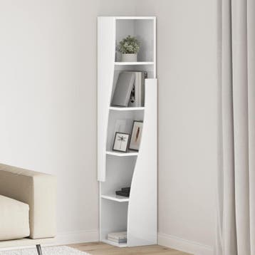 vidaXL Hoekkast 27,5x27x140cm Bewerkt hout, Verzenden, Nieuw