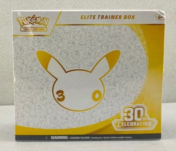 Pokémon Elite trainer box - 30th Celebration Elite Trainer, Nieuw