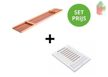 Sjoelbak Heemskerk Hs-30 Met Score Formulieren (Sjoelbakken), Ophalen of Verzenden, Nieuw