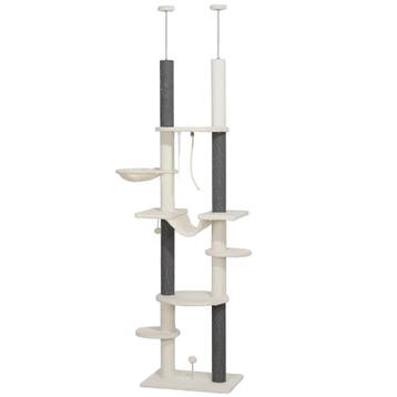 TRUUSK Krabpaal Plafondhoog 225-255 cm - Met Hangmatten, Kra, Verzenden, Nieuw