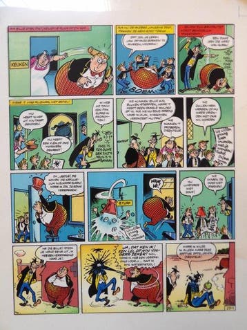 Billie Turf - handgeschilderde inkleuring + cel -, Nieuw