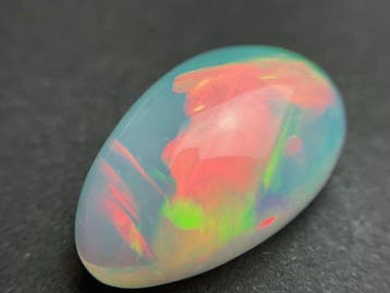 Opaal - 14.04 ct - Antwerp Laboratory for Gemstone Testing, Sieraden, Tassen en Uiterlijk, Edelstenen, Nieuw
