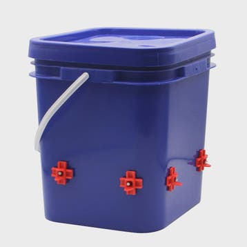 Automatische Kippen Drinkbak 10L met 8 Voerbakjes - Zelfvull, Dieren en Toebehoren, Verzenden, Nieuw