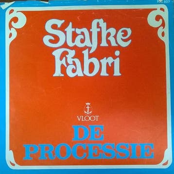 vinyl single 7 inch - Stafke Fabri - De Processie, Verzenden, Zo goed als nieuw, 7 inch, Pop