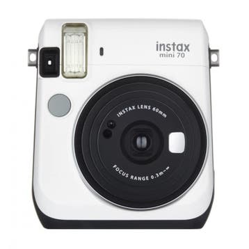 Fujifilm Instax Mini 70 Instant Camera - Wit, Verzenden, Zo goed als nieuw