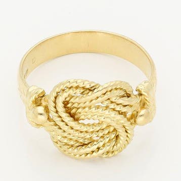 Ring - 18 karaat Geel goud, Nieuw