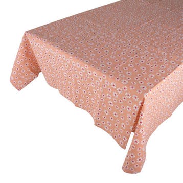 Daisy Bloems Tafelkleed Textiel oranje 140x250cm, Huis en Inrichting, Verzenden, Nieuw