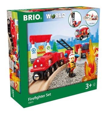 Brio treinset brandweer - Speelgoed van €54,99 voor €53,90, Ophalen of Verzenden, Nieuw
