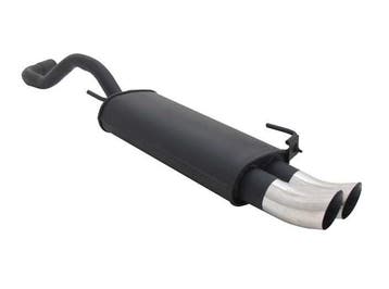 Novus sportuitlaat VW Polo 6N/6N2 1994-2001 2x76mm DTM, Verzenden, Nieuw